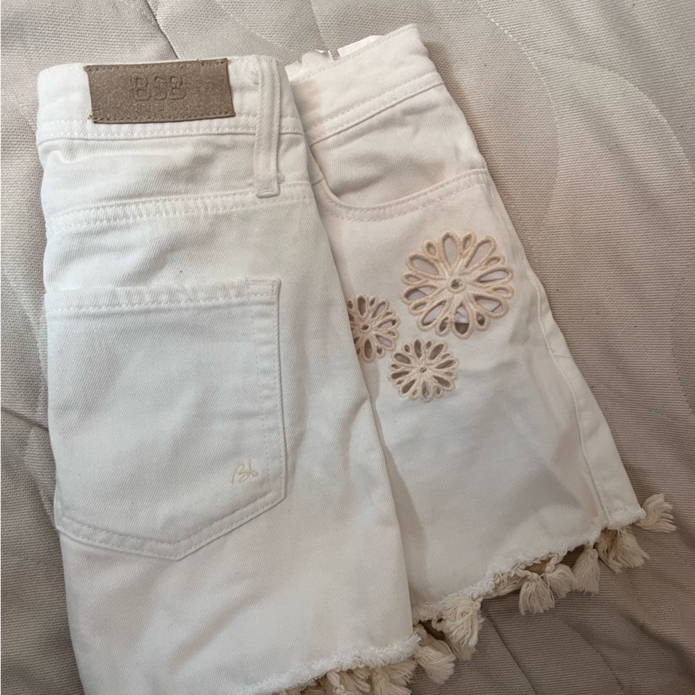 Boho floral BSB jeans shorts